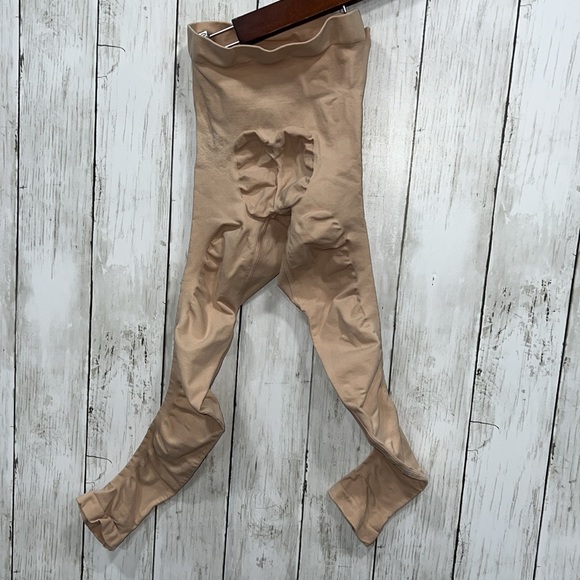❌SKIMS Solutionwear Maternity Tights Leggings High Waisted Clay Tan S/M - Picture 6 of 7